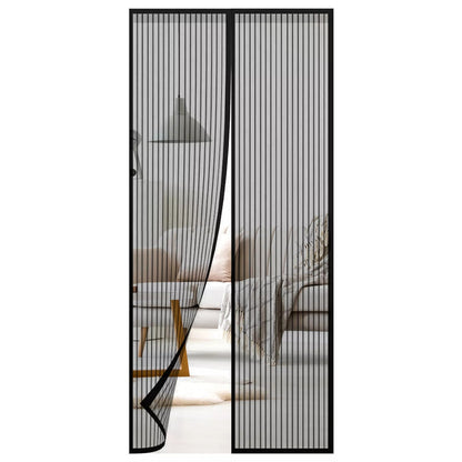 Curtain Door Magnetic Mesh Net Screen Easy Fastening Mosquito Fly Insects Bugs