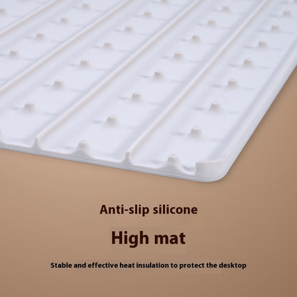Foldable Heating Insulation Board – Flexible Silicone Electric Warmer Pad for Dishes, Desk, & More