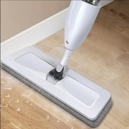 Spray Mop Microfibre Pad Floor Cleaning Mop For All Floor Types Bottle - 2 Pads
