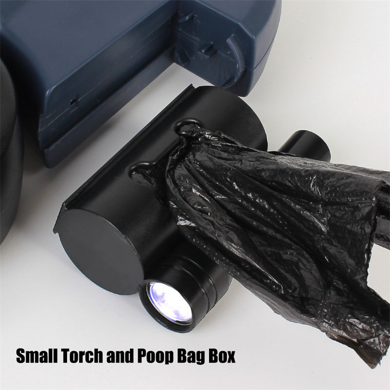 Retractable Dual Dog Leash for Small Dogs – No Tangle, LED Light, 360° Swivel