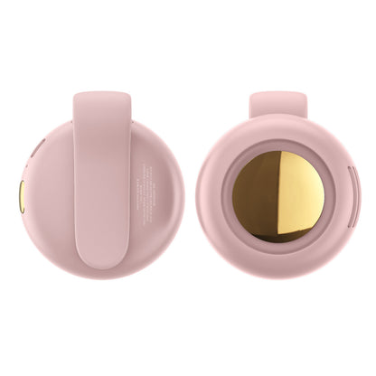 Waist-Hanging Mini USB Fan – Portable Silent Whirlwind Cooling Fan with Rechargeable Battery