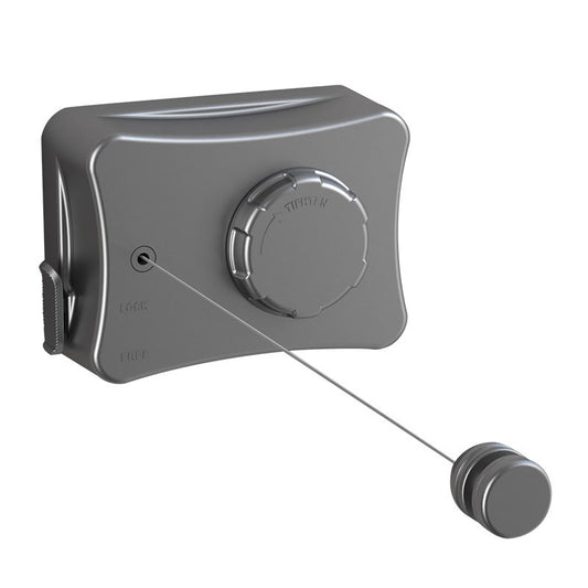 Punch-Free Retractable Clothes Drying Rack – Over Toilet Wall-Mount Space Saver