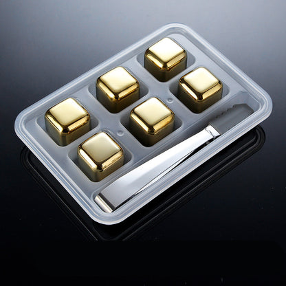 Stainless Steel Ice Cube Household Metal Ball