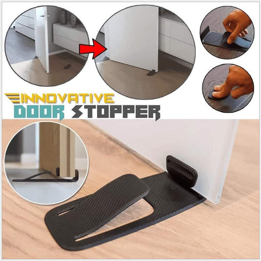 Punch-Free Safety Door Stopper – Creative Multi-Functional Anti-Collision Door Holder for Home & Office