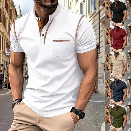 Men’s Quick-Dry Summer Polo – Breathable Short Sleeve for Sport & Casual