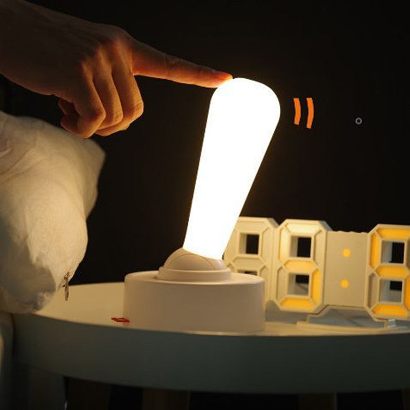 Toggle Light – USB Rechargeable Silicone Bedside Night Lamp for Bedroom & Home Decor