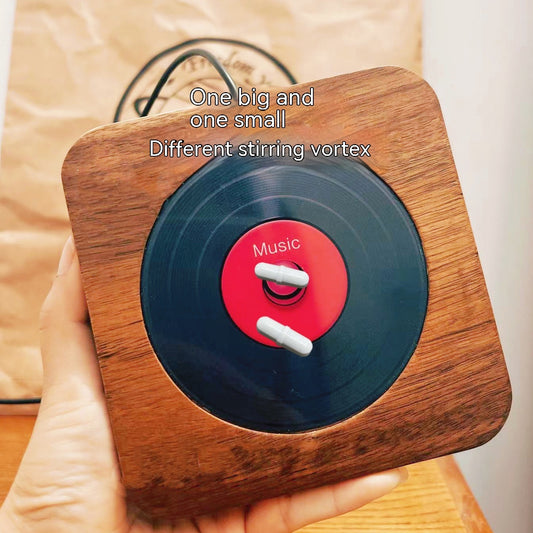Automatic Self-Stirring Mug & Magnetic Coaster – USB Rechargeable Coffee Mixer