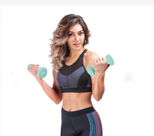 Gymcline Dumbbell Set 6KG w/ Robust Design for Beginners Cardio Workout Training