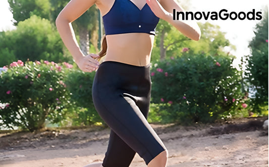 Sauners Slimming Cropped Leggings Jogging Size S