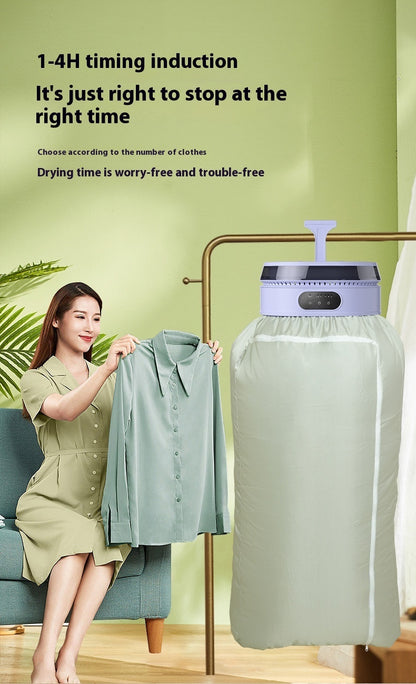 Travel Portable Electric Clothes Dryer – Compact Mini Hot-Air Travel dryer for Delicates