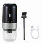 Coffee Grinder Adjustable Grinding Auto Stop USB Rechargeable Electric Coffee Bean Grinder For Household