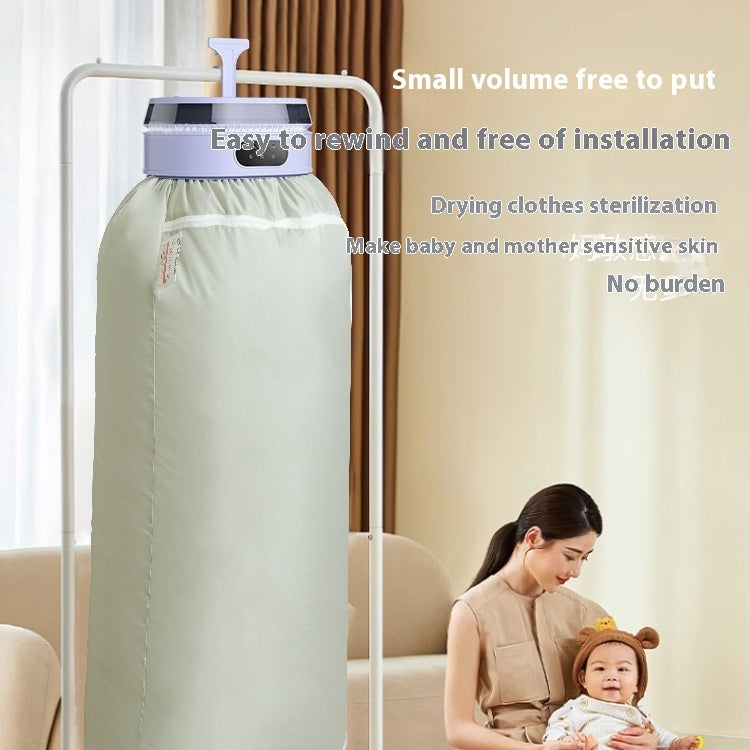Travel Portable Electric Clothes Dryer – Compact Mini Hot-Air Travel dryer for Delicates