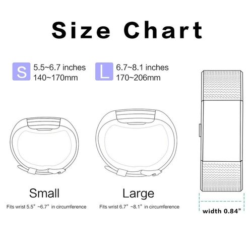 Aquarius Ultra-thin Dust proof Waterproof HD Screen Protectors for Fitbit Charge 2, 6pk