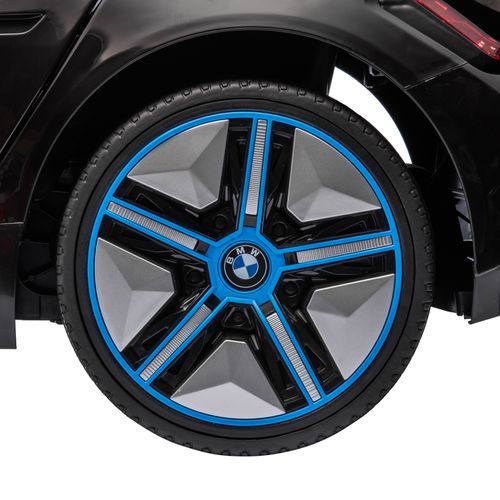 BMW i4 Licensed 12V Kids Electric Ride-On w/ Portable Battery - Black